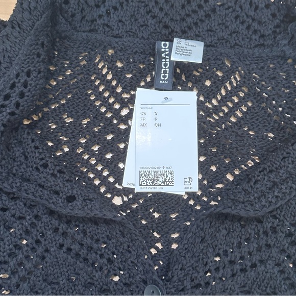 H&M Black Crochet Cardigan - Picture 3 of 4
